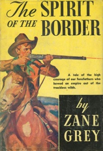 I have never read a Zane Grey book, but I understand they are romanticized stories about the American Southwest.